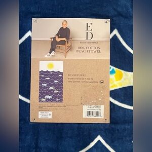 Ellen Degeneres Ocean Fish Beach towel